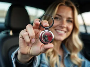 Stainless Steel Keychain Sturdy